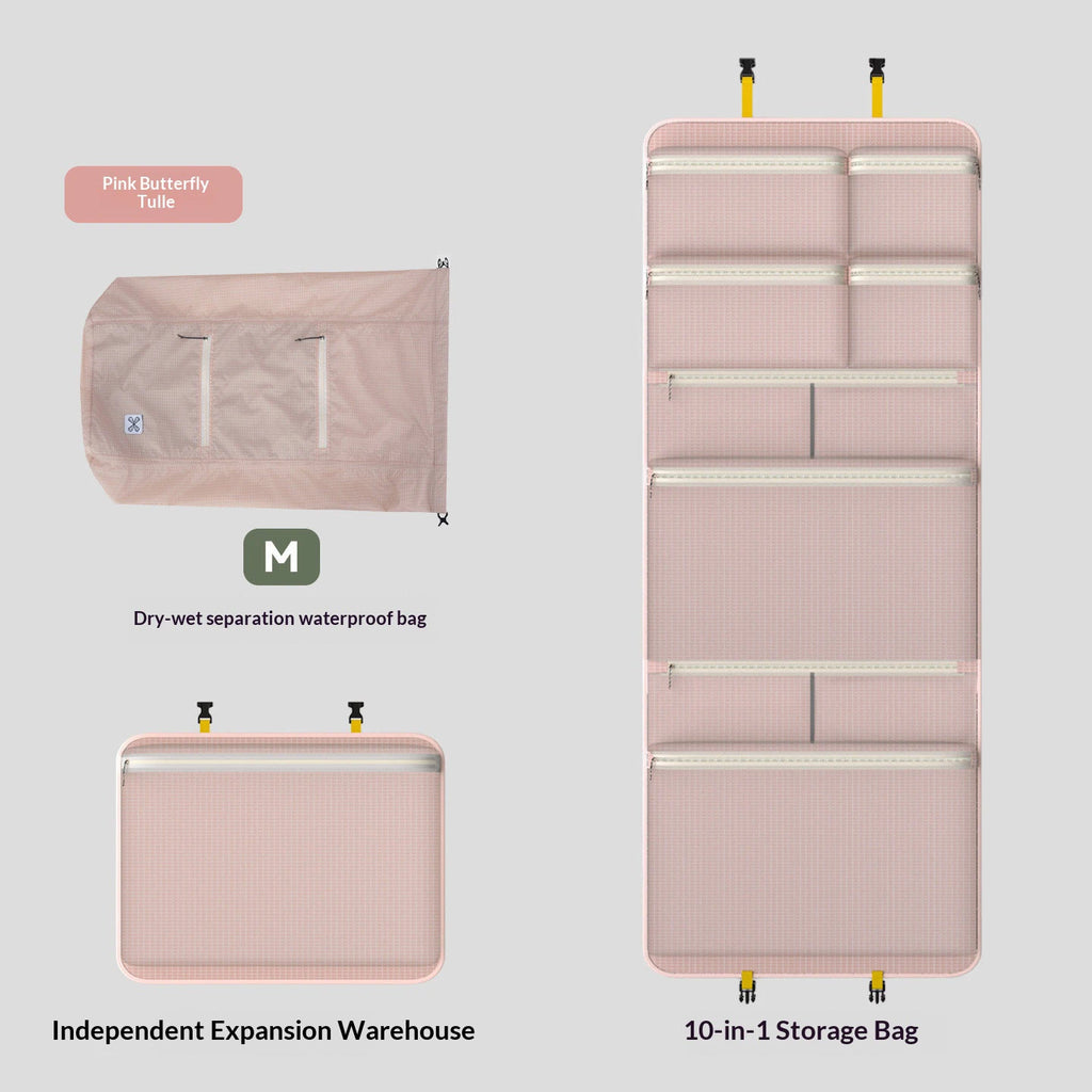Travel Packing Bag Portable Business Trip Travel Suitcase Clothing Organizer Innerwear Separate Packing Bag Stuff Sack