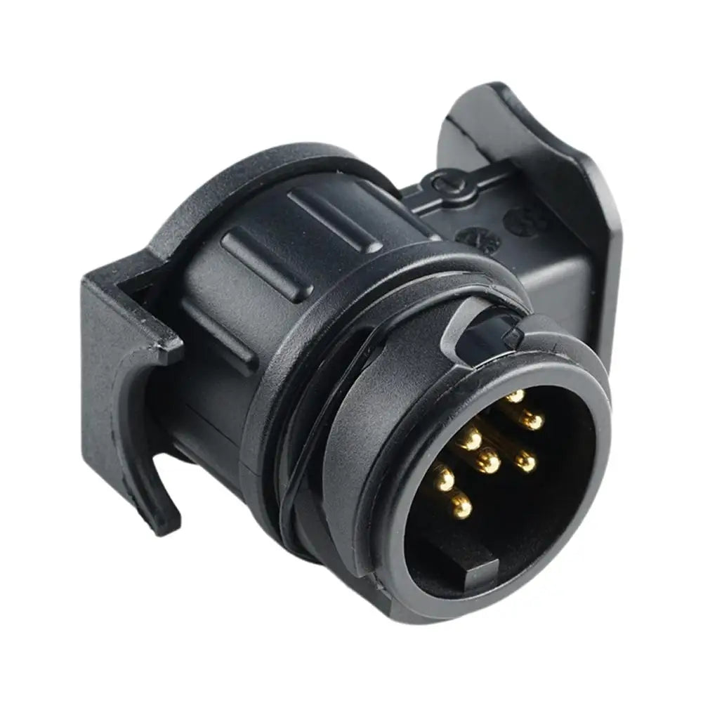 European 13 to 7 Pin Trailer Adapter Connector Plug Convert Mini Towing Socket Wiring Harness Truck RV Parts Dropshipping