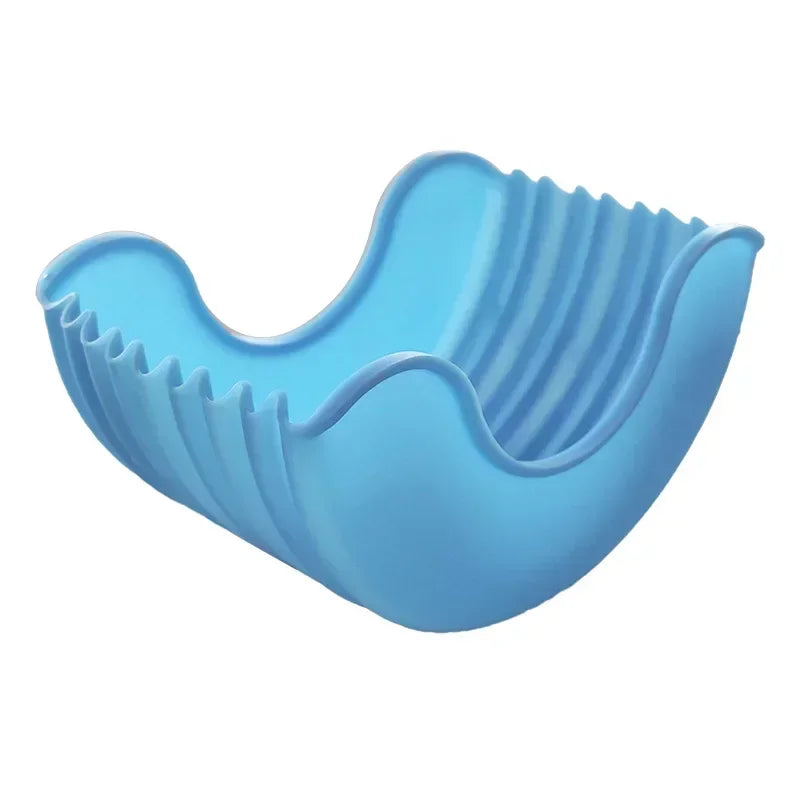 1pcs Hot selling silicone burger clip, no contact and anti drop burger fixing box tray
