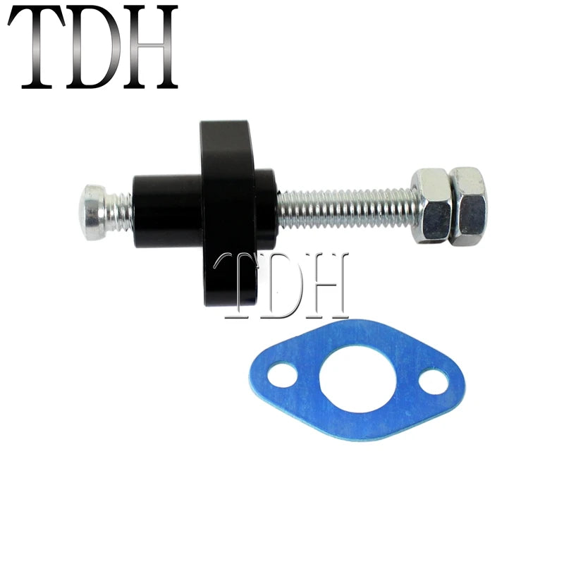 Off Road ATV Street Manual Cam Chain Tensioner Aluminum Timing Tension Adjuster for Yamaha Suzuki GN125 DR100 DR350 LT LT-F LTZ