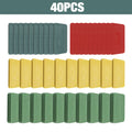 40/80Pcs Plastic Gaskets, 4 Sizes, Used For Adjusting Door And Window Frames, Leveling Tiles, PP Gaskets, Wedges