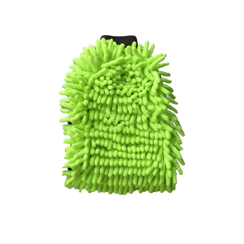 Ultra-Luxury Microfiber Car Wash Gloves Car Cleaning Tool Wheel Brush Multi-function Cleaning Brush Detailing