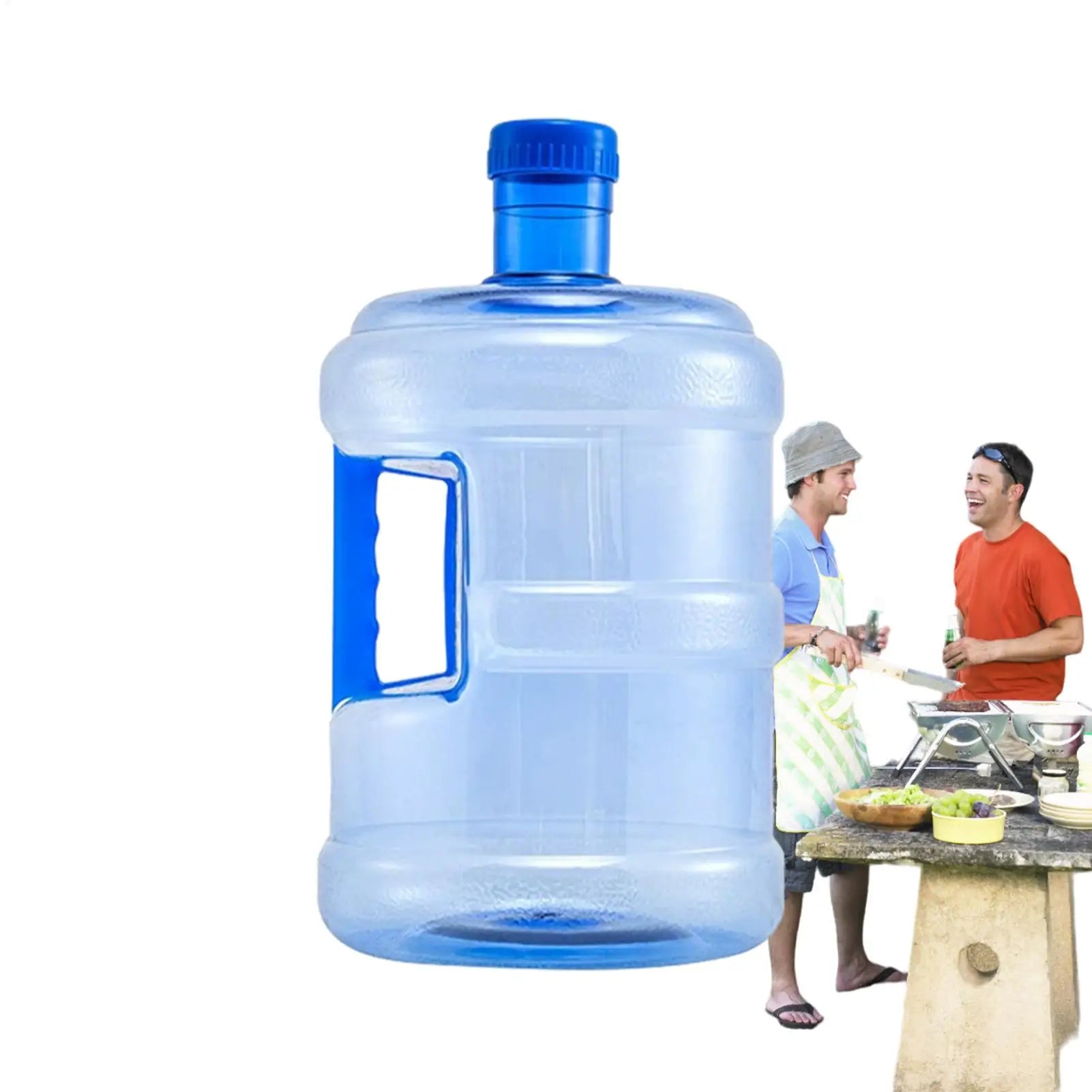 Camping Water Jug 5L 7.5L – Portable Outdoor Water Pitcher with Handle / Cruche d'eau de camping 5L 7.5L – Pichet portable avec poignée