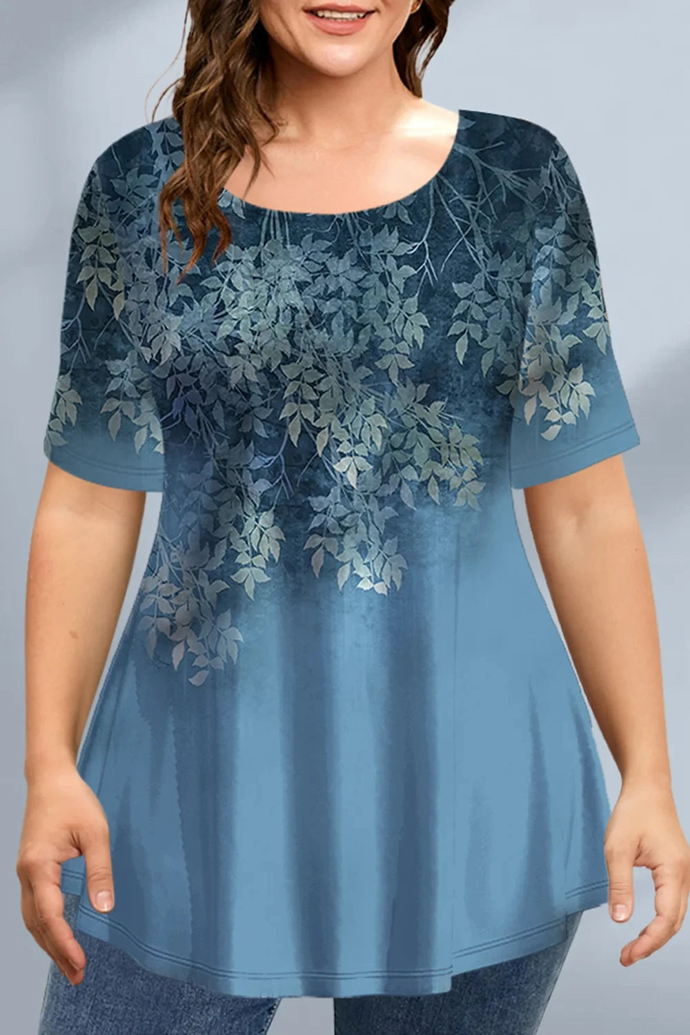 Summer Fashion 3D Printed Women's Short-sleeved T-shirt Harajuku Plus Size Casual Shirt Round Neck Women's Street Top T-shirt
