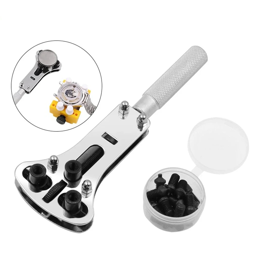 Watch Accessories Watch Back Case Opener Repair Tool Waterproof Screw Case Opening Wrench Remover Repair Open Tool