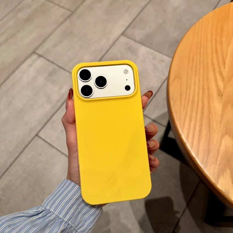 Luxury Original Silicone Case for iPhone 17 Air 16 15 14 13 12 Pro Max Plus 11 Shockproof Candy Official Liquid Soft Back Cover