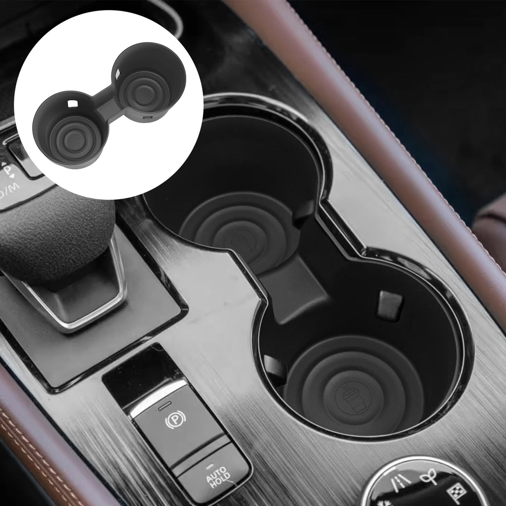 Smabee for Nissan Rogue/X-trail T33 2021-2026 TPE Car Center Console Cup Holder Mat Cup Holder Insert Tray Interior Accessories