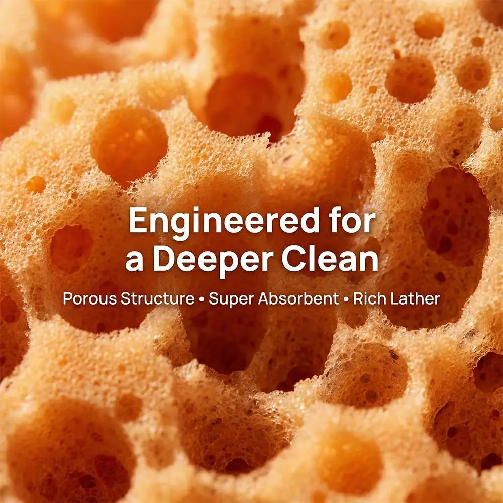 Super Absorbent Honeycomb Car Wash Sponge, Large Foam Block for Deep Cleaning Without Scratching Paint