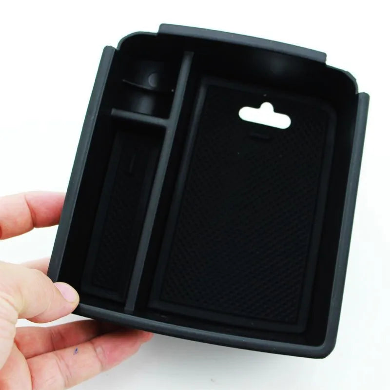 For Volkswagen VW Tiguan L 2017~2021 Car Center Console Armrest Storage Box Sundries Tidying Organizer Tray Interior Accessories