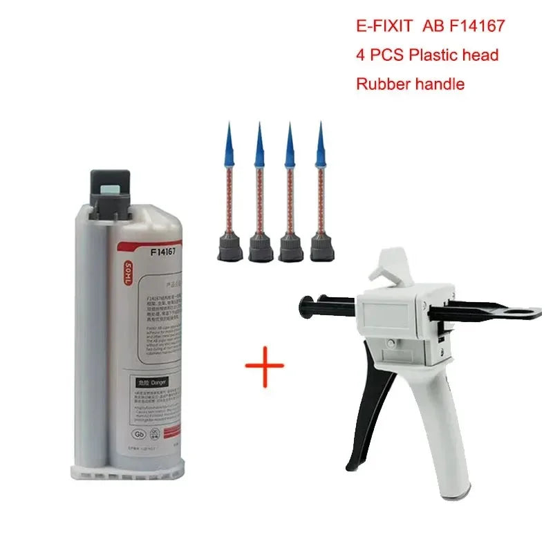 E-FIXIT AB Mixing Structural Adhesive Dedicated Back Cover Glass Lens LCD Frame Bezel Bond Glue iPhone Universal AB Repair Glue