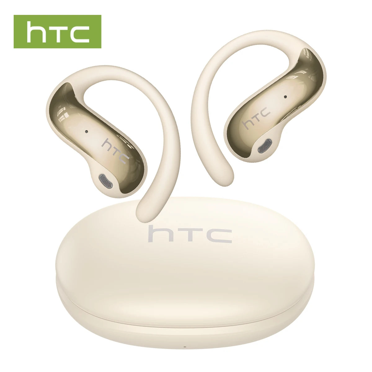 Bluetooth Wireless Headset HTC NE19 Open Ear Sports Earbuds Strong Bass Waterproof Ear Hook Stereo Bluetooth Auricles Choice