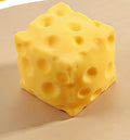 Cheese Squishy,Cheese Block Squeeze Gifts,Squishies Stress Relief Fidget Gift,Stocking Stuffer Novelty Gift for Birthday