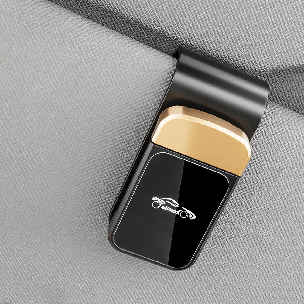 Car-Mounted Eyeglass Holder Multi-Functional Sunshade Board Storage Clip Sunglasses Frame Interior Decoration Accessories