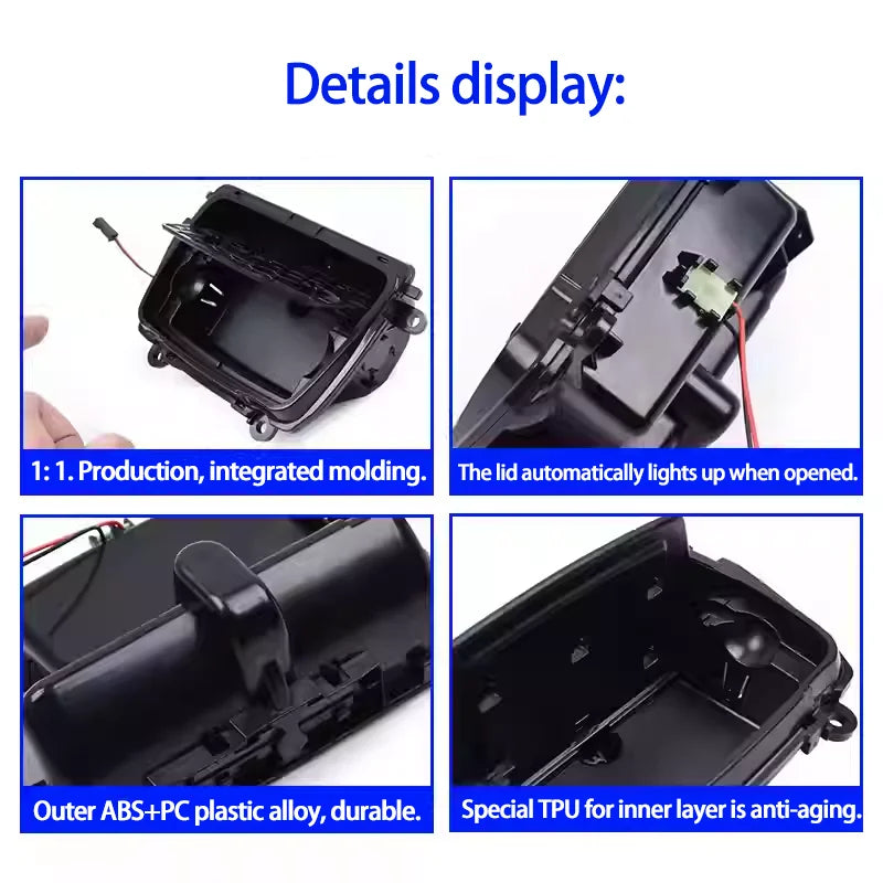 Upgraded Interior Car Central Console Ashtray Smoke Ash Tray Assembly For BMW F10 F11 520i 523i 525i 528i 530i 535i