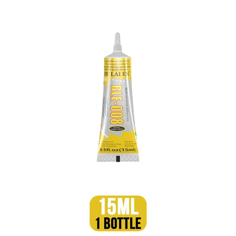 15ml 50ml 110ml Clear Universal Repair Glue Strong Transparent Adhesive for Mobile Phone Screen Tablet Fixing Jewelry Making DIY