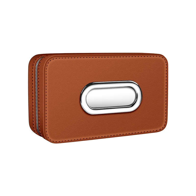 Universal Car Seatback Tissue Box Napkin Storage Case Paper Towel Bag Accessories hanging type car interior supplies