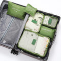 Waterproof luggage Clothing Underwear Storage Bag With Zipper Travel Storage Bag With large Capacity of 6 Pieces/set