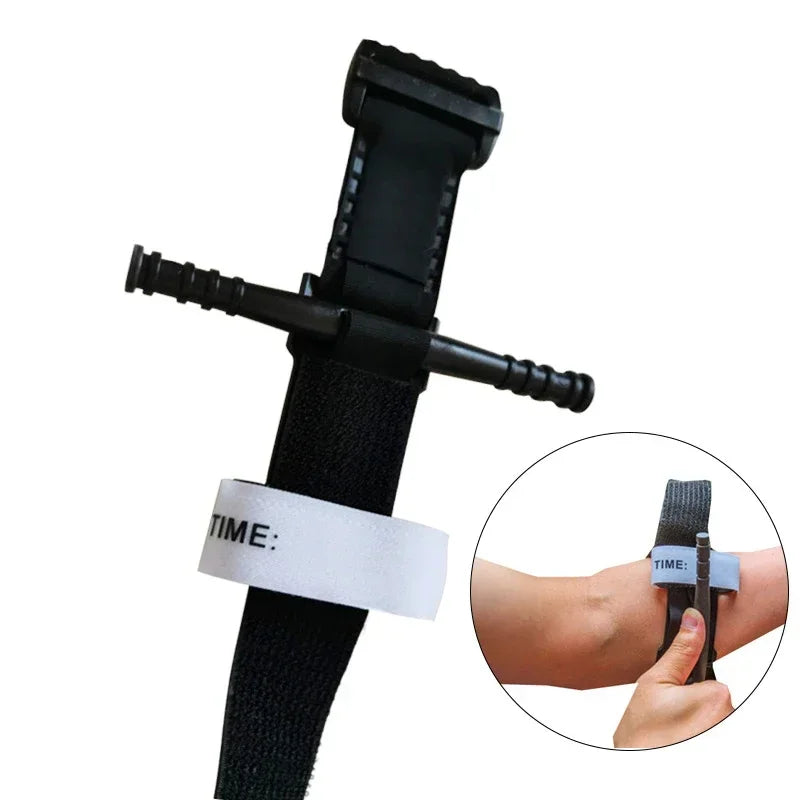 Emergency Tactical Tourniquet Medical First Aid Survival Belt for Outdoor Camping Hiking Hunting Emergency Rescue