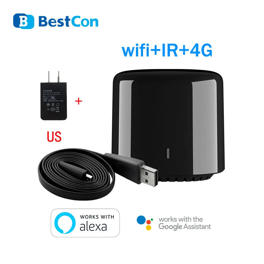 Broadlink RM4C mini Universal Wifi IR Mini Remote Control Compatible Alexa Google Assistant For AC