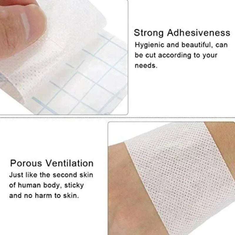Medium Size Adhesive Plaster Roll, Self-Adhesive Tape, Breathable Non-woven Fixing Bandage Roller, Plaster Type Bandage