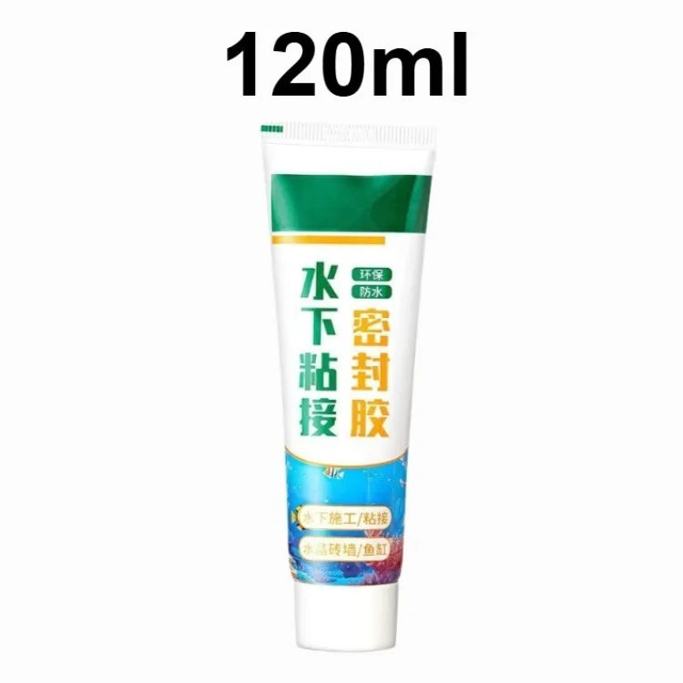 Crackproof environmentally friendly adhesive Underwater Adhesive Sealant Waterproof Silicone for Fixing Leaks in Fish Tanks