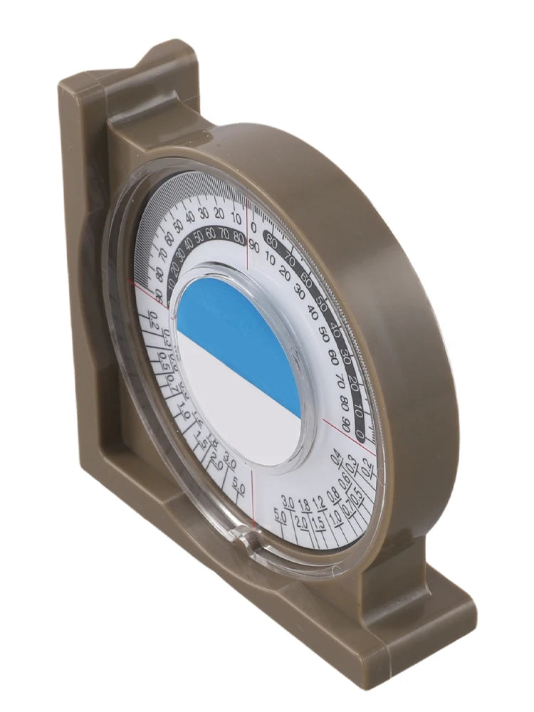 Angle Finder Level Meter 95x95x30mm Accurate Angle Identification Tool Plumbing Tool Metric Ruler Seismic Material