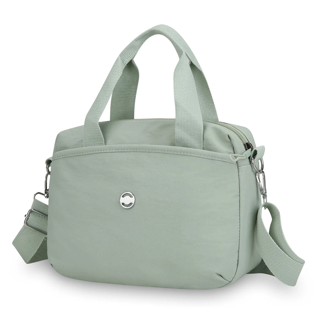 Women Soft Crossbody Shoulder Bag Portable Adjustable Wide Strap Lightweight Casual Daily Shopping Travel Outdoor Handbag Purse