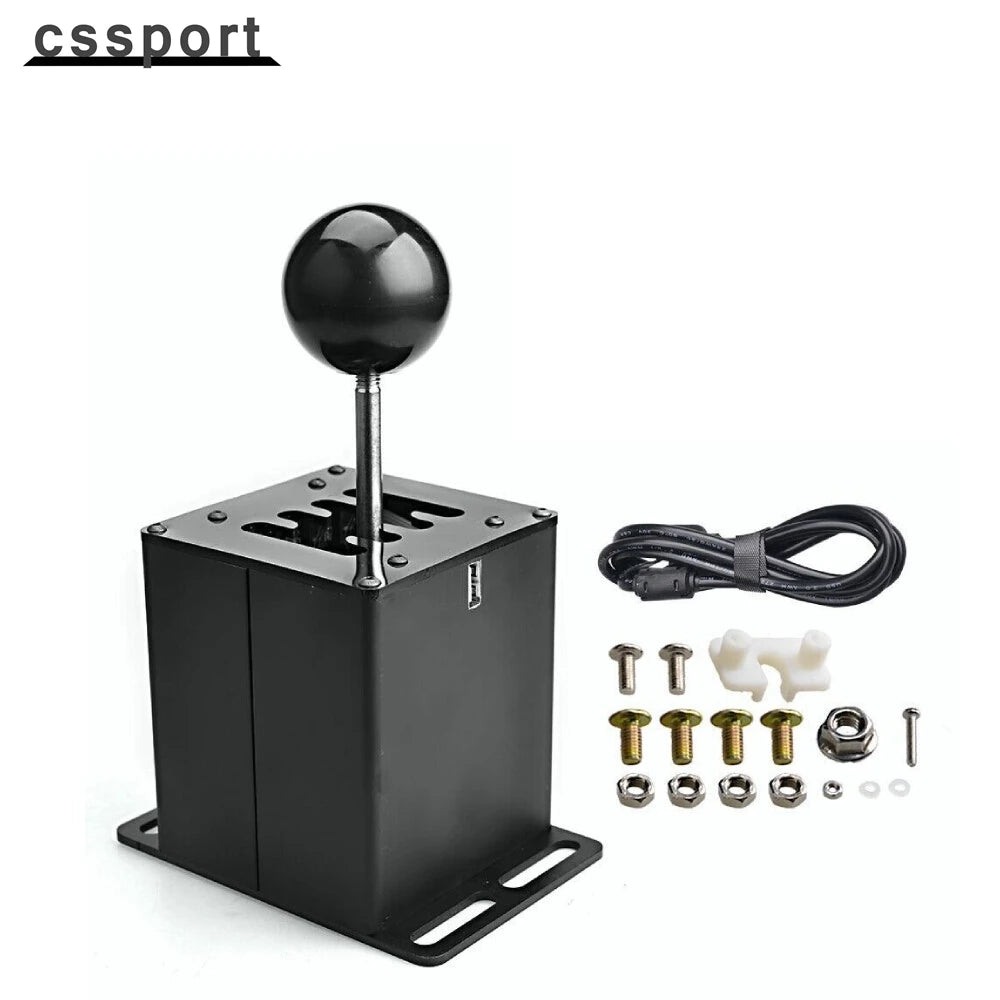 USB H Gear Shifter for PC Sim Racing Game Logitech G27 G29 G25 G920 T300RS/GT