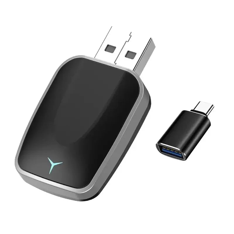 Universal 2026 2In1 Wireless Carplay Android Auto Adapter Plug And Play Connection For Nissan Vehicle