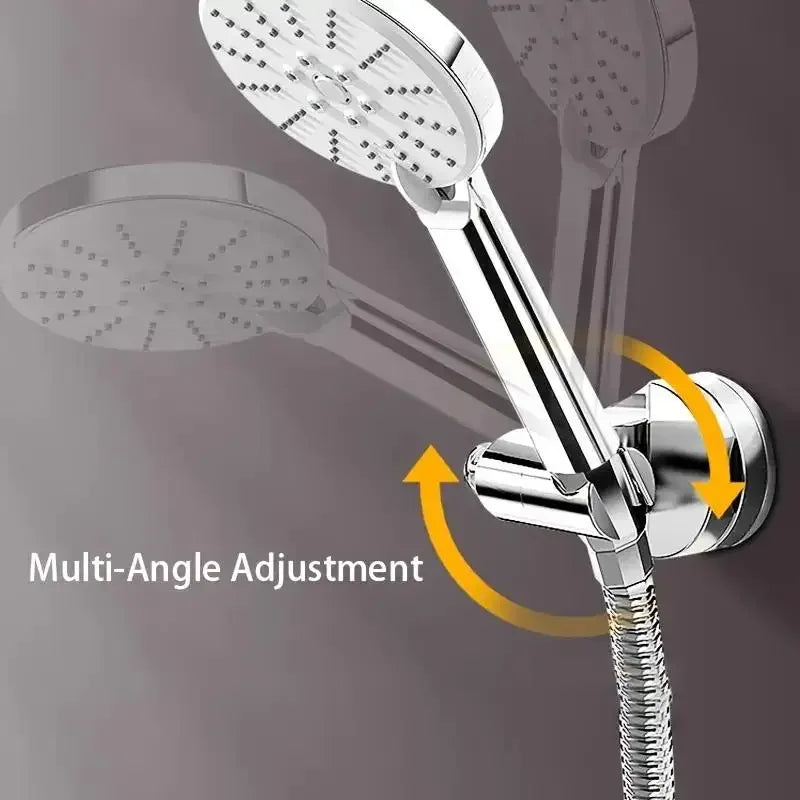 No-Drill Suction Cup Adjustable Shower Head Holder,Adjustable Shower Head Holder, Suction Cup Shower Head Holder