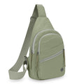 Durable Large Capacity Crossbody Bag Spacious Waterproof Shoulder Bag Lightweight Solid Color Messenger Bag Korean Style