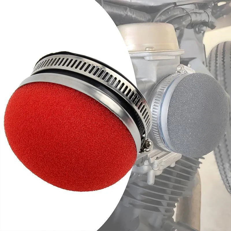 Motorcycle 28/32/35/38/42/45/50/54/58 MM Stright Foam Air Filter Sponge Cleaner Moto Scooter Motocross Dirt Bike Accessories