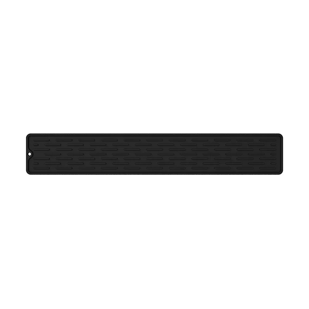 1Pcs Silicone Faucet Mat Drip Protection Pads Kitchen Sink Narrow Nonslip Tray Sink Drain Pad Waterproof Home Bathroom Gadget