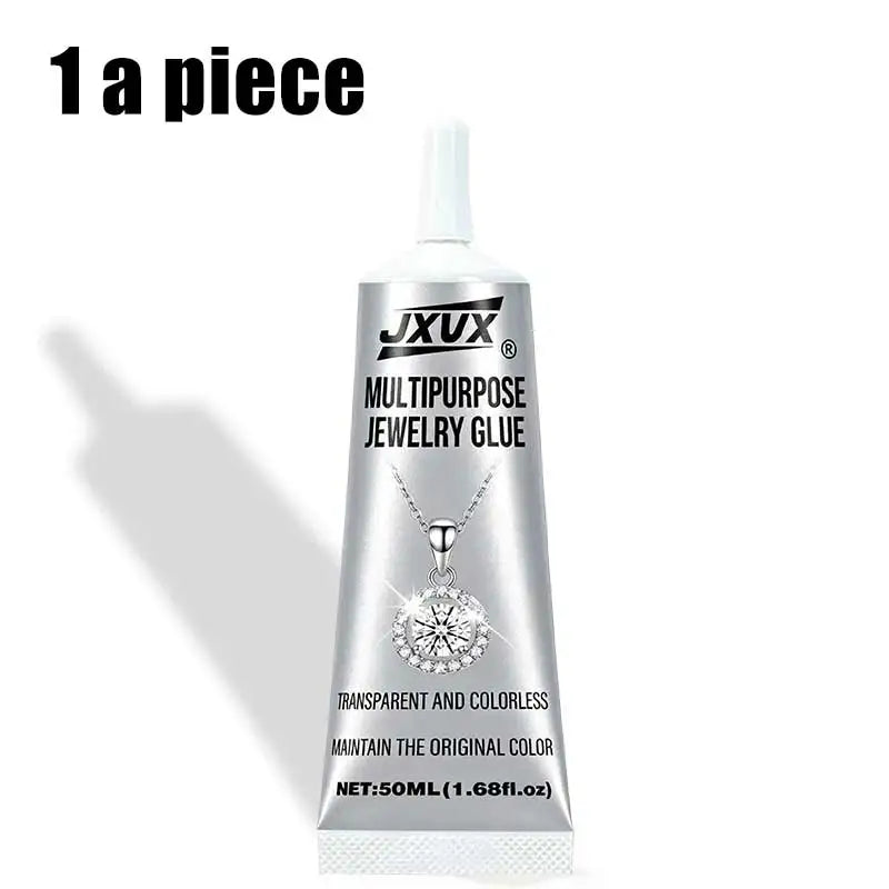 1-3Pcs Multi-Purpose Jewelry Glue, B7000 Clear Jewelry Adhesive, Universal DIY Diamond Adhesive Multi-Purpose Repair Adhesive with Precision Applicator
