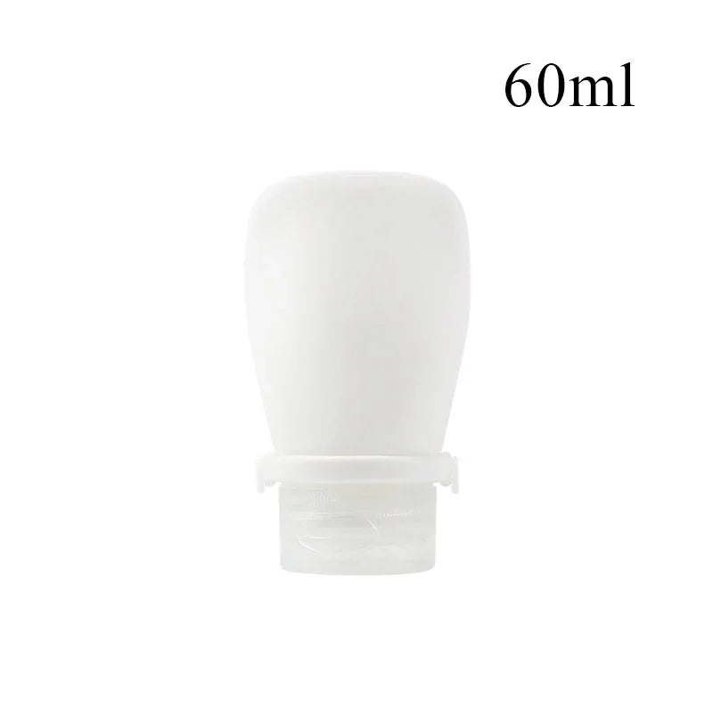 table Silicone Travel Bottle Cosmetic Storage Refillable Lotion Bottle Leakproof Shampoo Container Squeeze Tube Empty Bottle