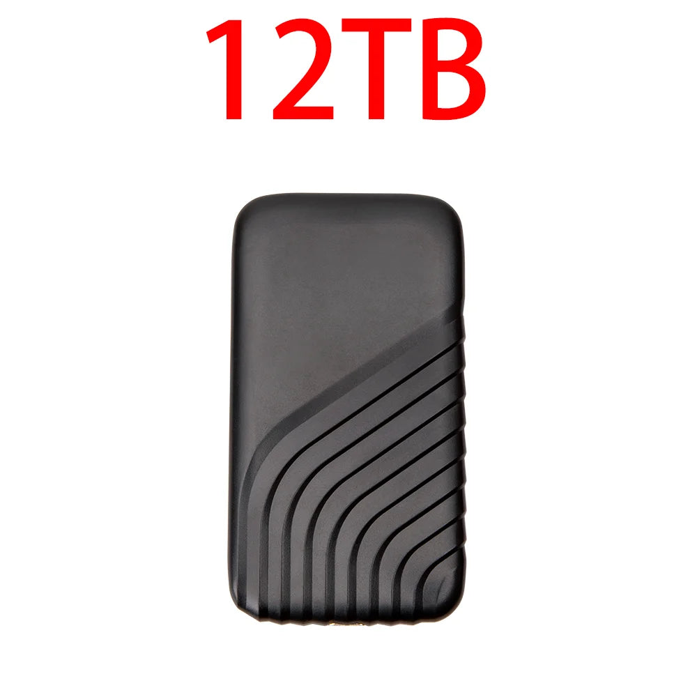Blazing Fast Read Write SSD External Hard Drive 4TB 8TB Low Latency Data Transmission for Video Editing Creative Content Storage