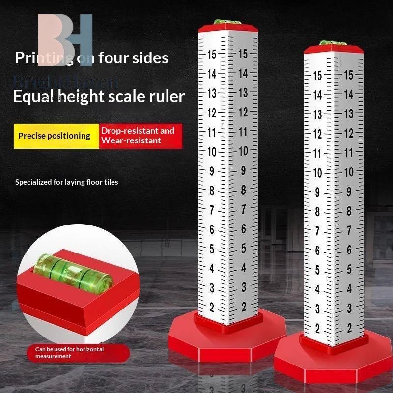 1/4Pcs Level Stick Wall Tile Laying Tools Light Steel Keel Leveling Artifact Suspended Ceiling Leveling Special Horizontal Ruler