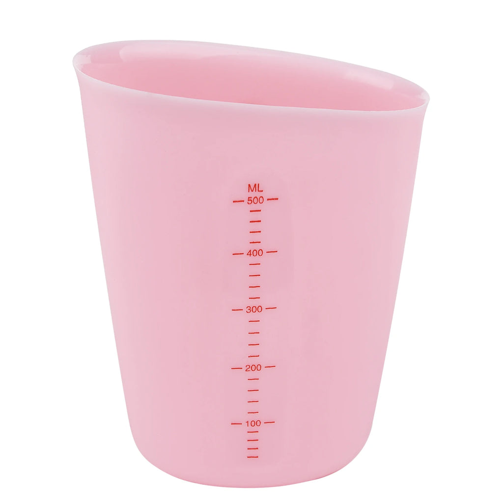 125/250/500ml Silicone Measuring Cup Tools With Scale DIY Gypsum Plaster Epoxy Resin Glue Mixing Cup Tools For Jewelry Making