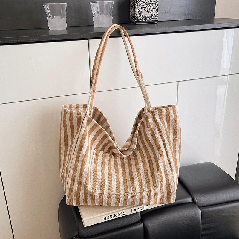 Canvas Lightweight Tote Bag Fashionable Women's Shoulder Bag 2026 New Hot Selling Large Capacity Versatile Handbag Bolso Mujer