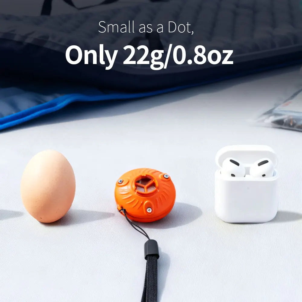 22g Mini Air Pump for Sleeping Pad & Inflatables, 4.2kPa 350L/min High Speed, USB Power Pump Camping Gear for Air Mattress