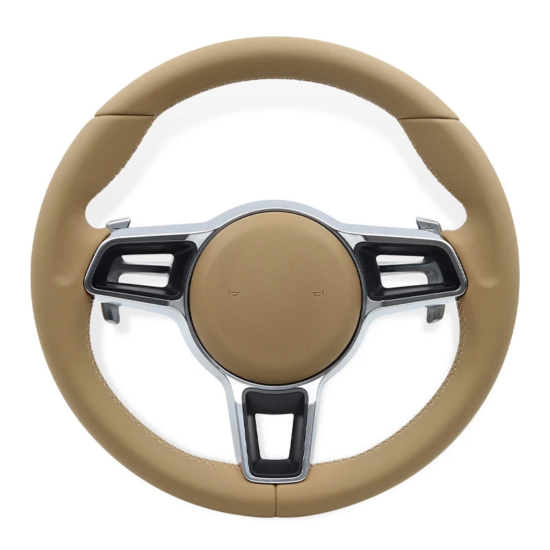 Steering Wheel For Porsche Panamera Cayenne Macan Taycan 911 992 997 970 971 955 958 987 Boxster Carrera Cayman Steering Wheels