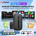 Android 15 Carplay Smart Ai Box Wireless Android Auto Adpater For Youtube Netflix For Lexus Frod Toyota VW Benz Kia MG Haval Fia