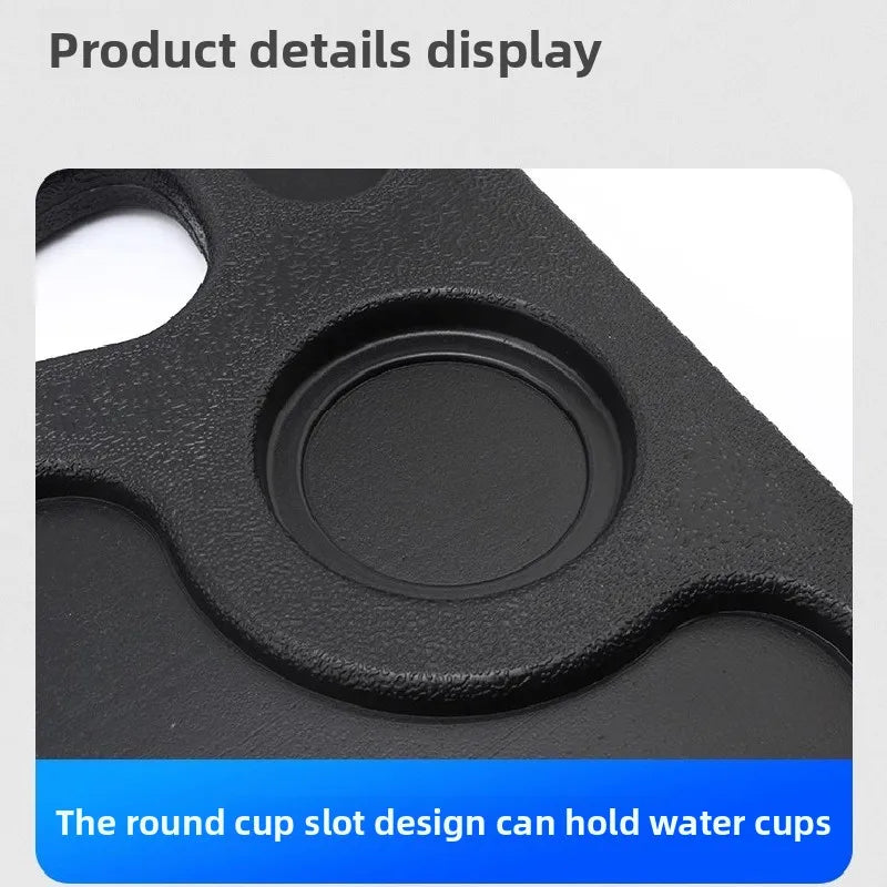 Universal Car Table Steering Wheel Eat Work Cart Drink Coffee Holder Tray Laptop Computer Desk Stand Seat Table Trim Accessories