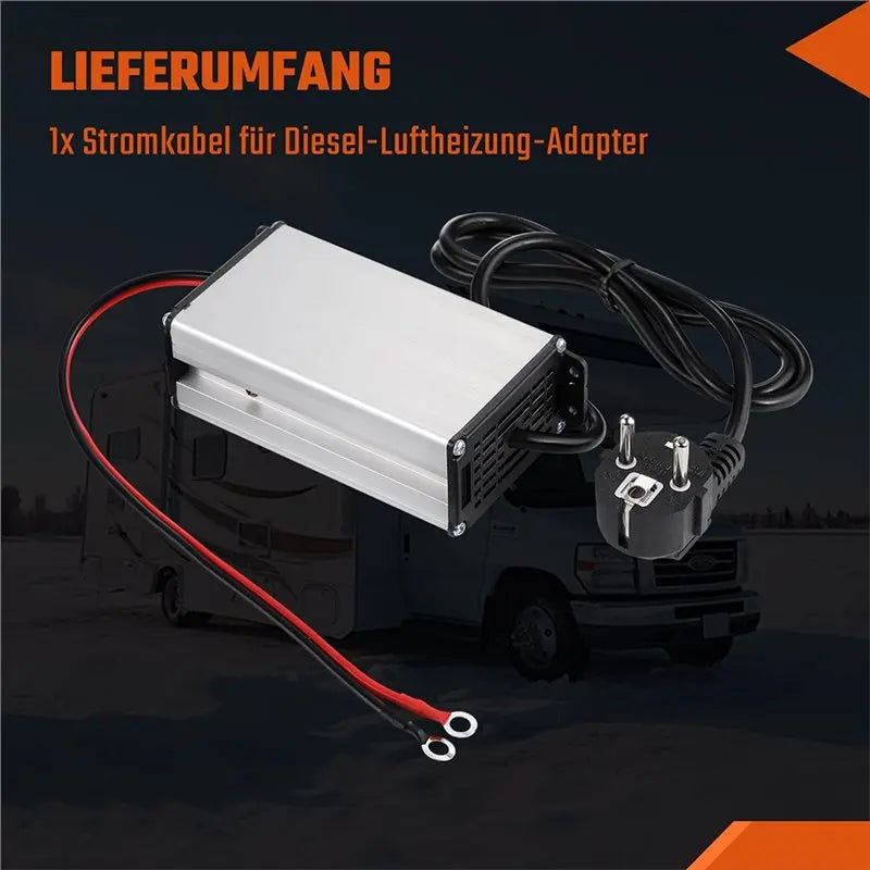 240V To 12V AC/DC Power Supply Adapter Transformer Power Supply Adapter For 5-8 KW Diesel Air Heater For Caravan EU Plug