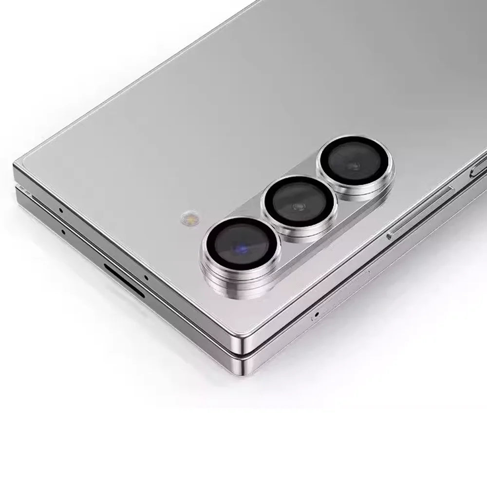 Metal Individual Ring Camera Lens Protector For Samsung Galaxy Z Fold 7 6 5 4 ZFold Fold7 Fold6 Tempered Glass Film Full Cover ﻿
