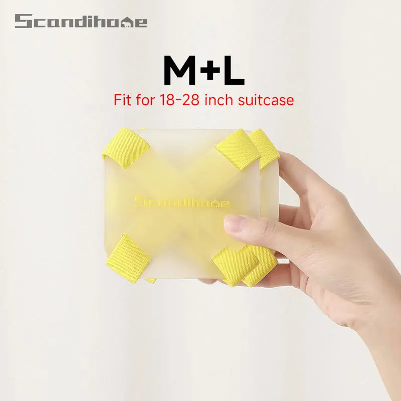 SCANDIHOME Travel  Luggage Strap Adjustable Suitcase Belts Crossed Luggage Suitcase Packing Buckle Elastic Strap Protect Tie