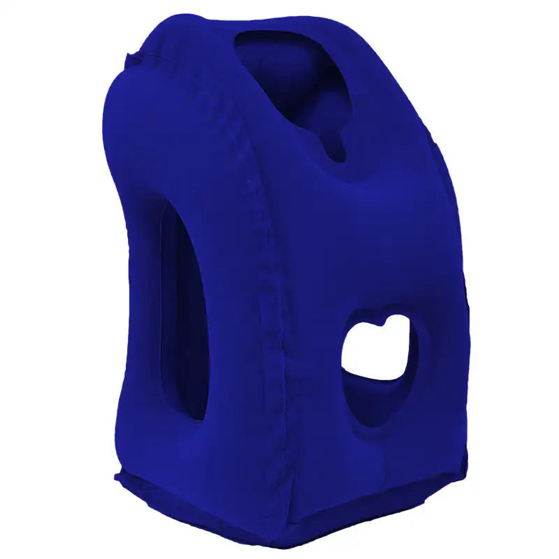 Upgraded Inflatable Air Cushion Travel Pillow Headrest Chin Support Cushions for Airplane Plane Car Office Rest Neck Nap Pillows