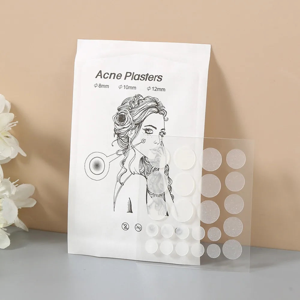 Artificial Skin zits Removal Patch Transparent Beauty Stickers Pimple Patch Concealer Absorbing Liquid zits Cleansing Patch