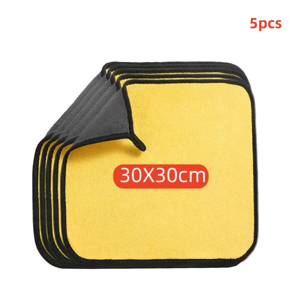 Microfiber Towel Car cleaning towels, car washing and drying cloths Ultra Soft Lint-Free High Absorbency car beauty accessories