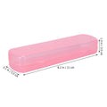 Travel Toothbrush Case Holder Portable Rectangular Blue PP Material Antibacterial Toothpaste Storage Holder for Business Travel